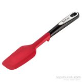 Tefal K2064614 Ingenio Yüksek Isıya Dayanıklı  Silikon Başlıklı Hamur Spatulası  [ Siyah - Kırmızı ]